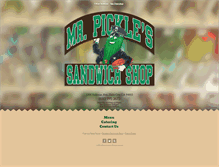 Tablet Screenshot of dcmrpickles.com